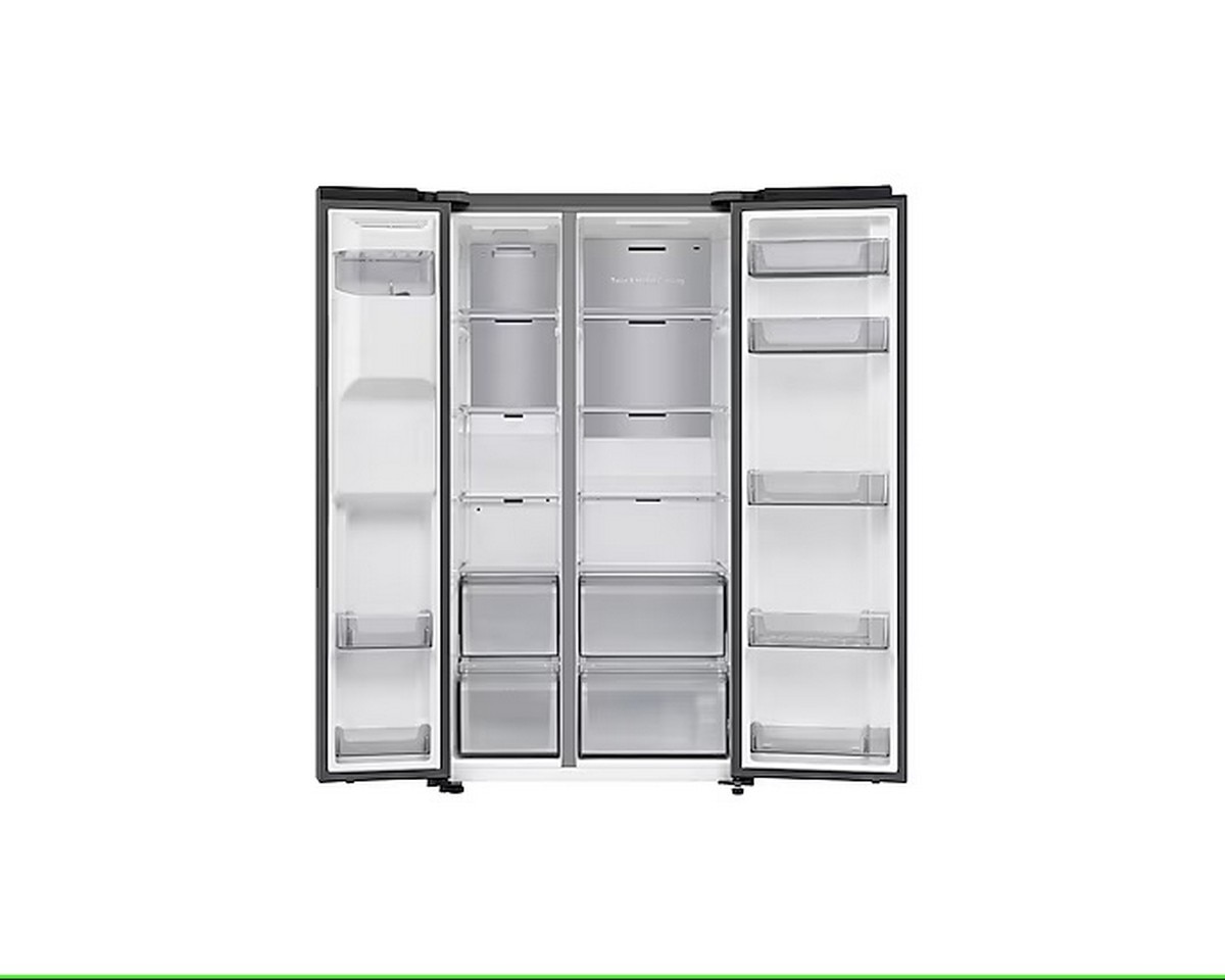 Frigorífico Americano Samsung RS70F66KBTEF No Frost, Twin Cooling Plus,  Wi-Fi e App SmartThings, de 634L e 178,4 cm - Inox 4
