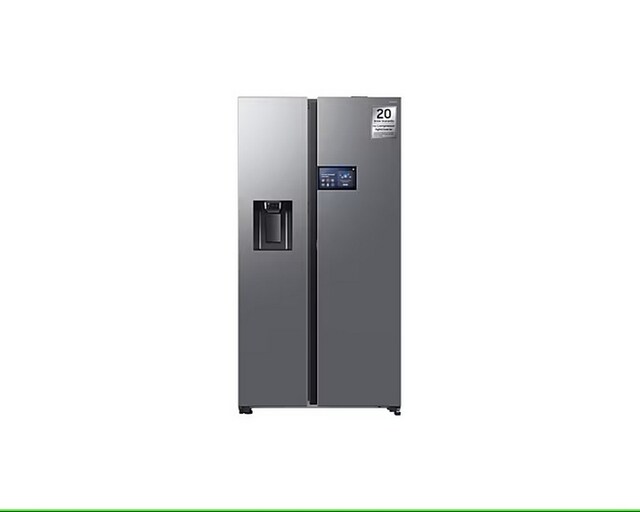 Imagem 0 de Frigorífico Americano Samsung AI Home com Abertura Automática de Porta RS90F64EDTEF de 621L e 1,78m- Inox
