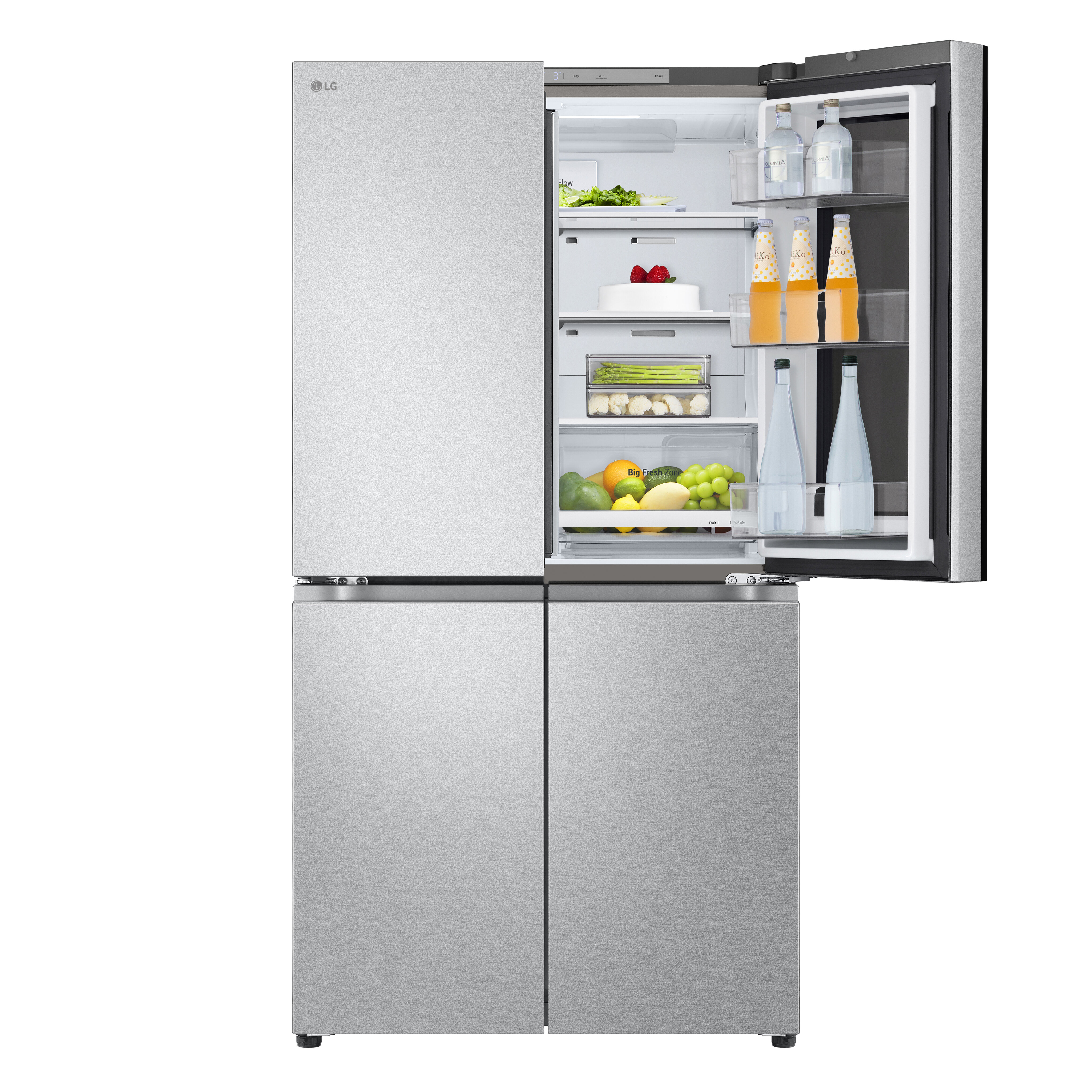 Frigorífico Americano LG GMV960MBDE Total No Frost, Multi Air Flow e de 189,1 cm - Inox Aço Antimarcas-14