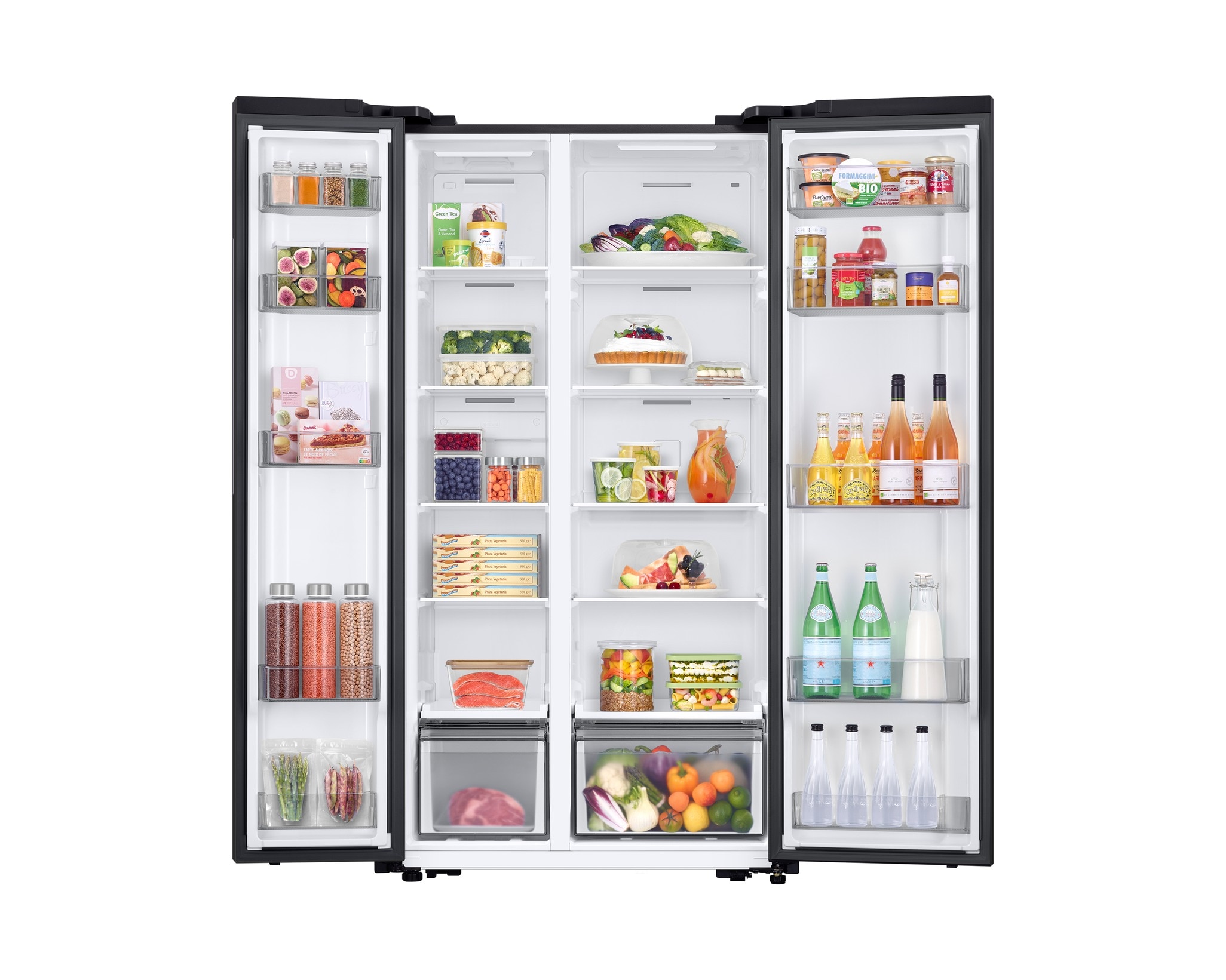 Frigorífico Americano Samsung RS57DG400EB4EF No Frost, All Around Cooling, Wi-Fi e App SmartThings de 583L e 178 cm - Antracite Antracite-6