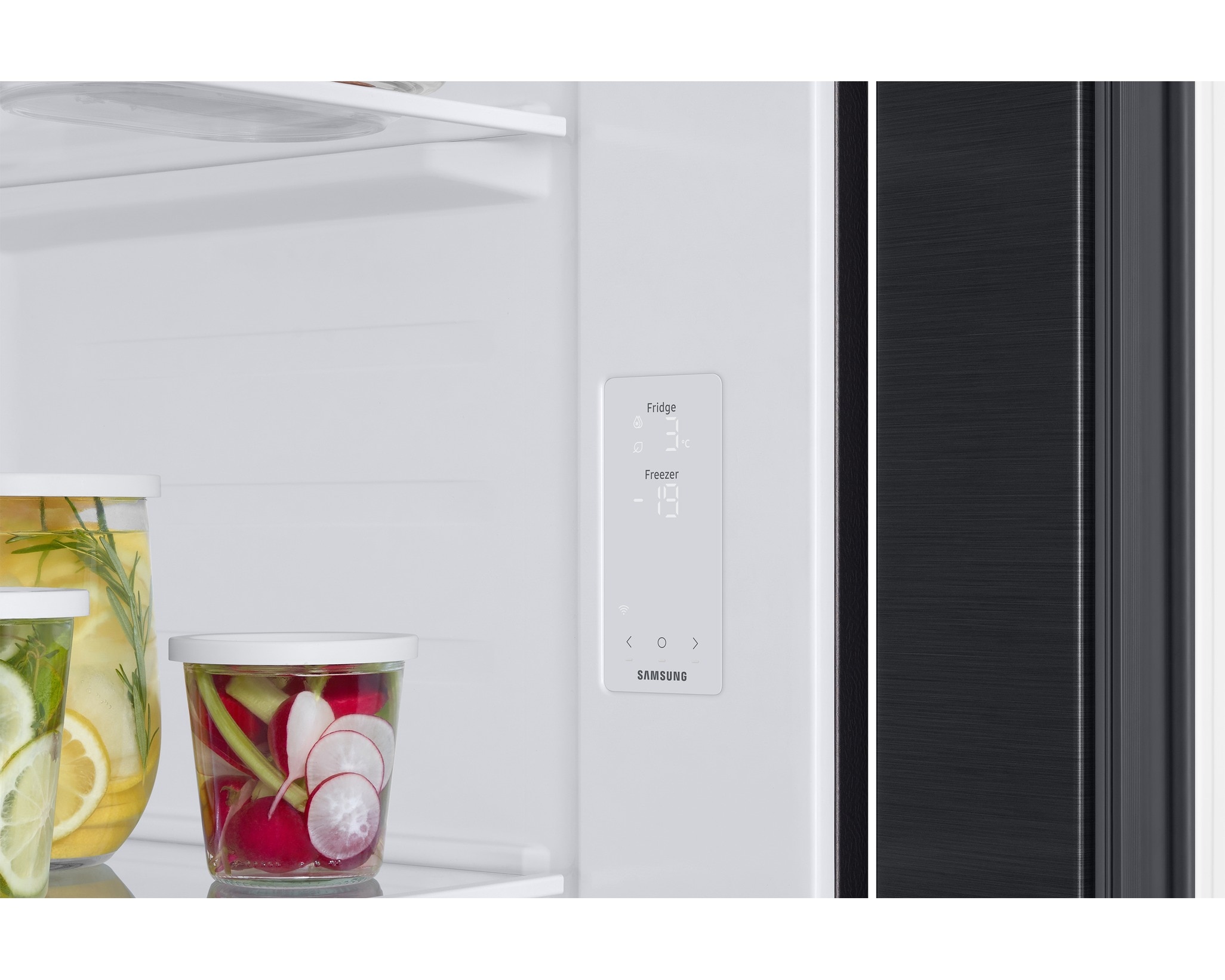 Frigorífico Americano Samsung RS57DG400EB4EF No Frost, All Around Cooling, Wi-Fi e App SmartThings de 583L e 178 cm - Antracite Antracite-7
