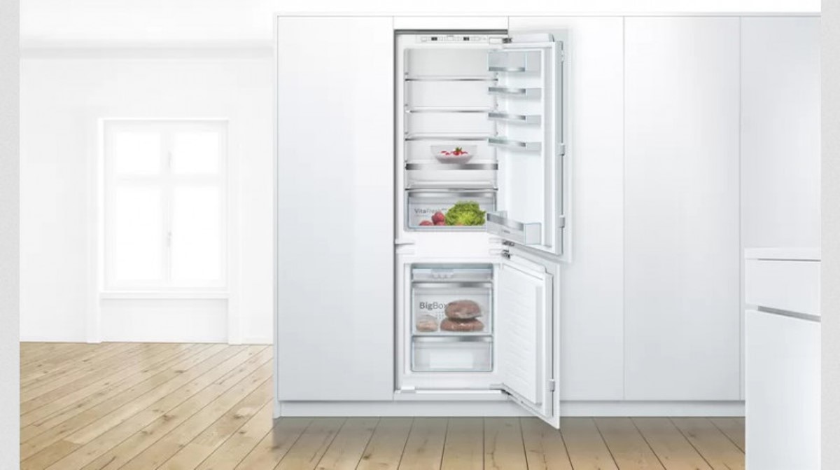 Frigorífico Combinado Encastrável Bosch Série 6 KIS86AFE0 VitaFresh Plus e Low Frost e de 177,2 cm - Branco Branco-2