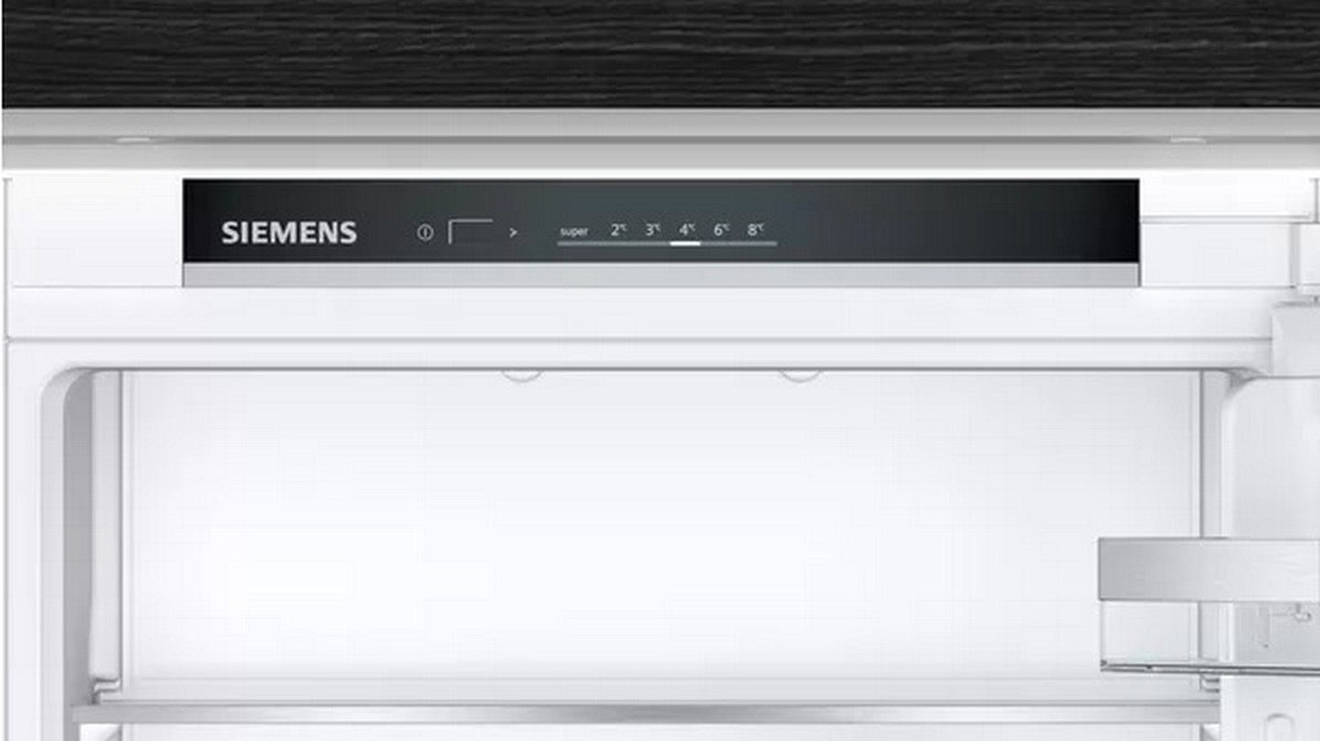 Frigorífico Combinado Encastrável Siemens iQ300 KI86VVSE0 LowFrost de 177,2 cm - Branco Branco-3
