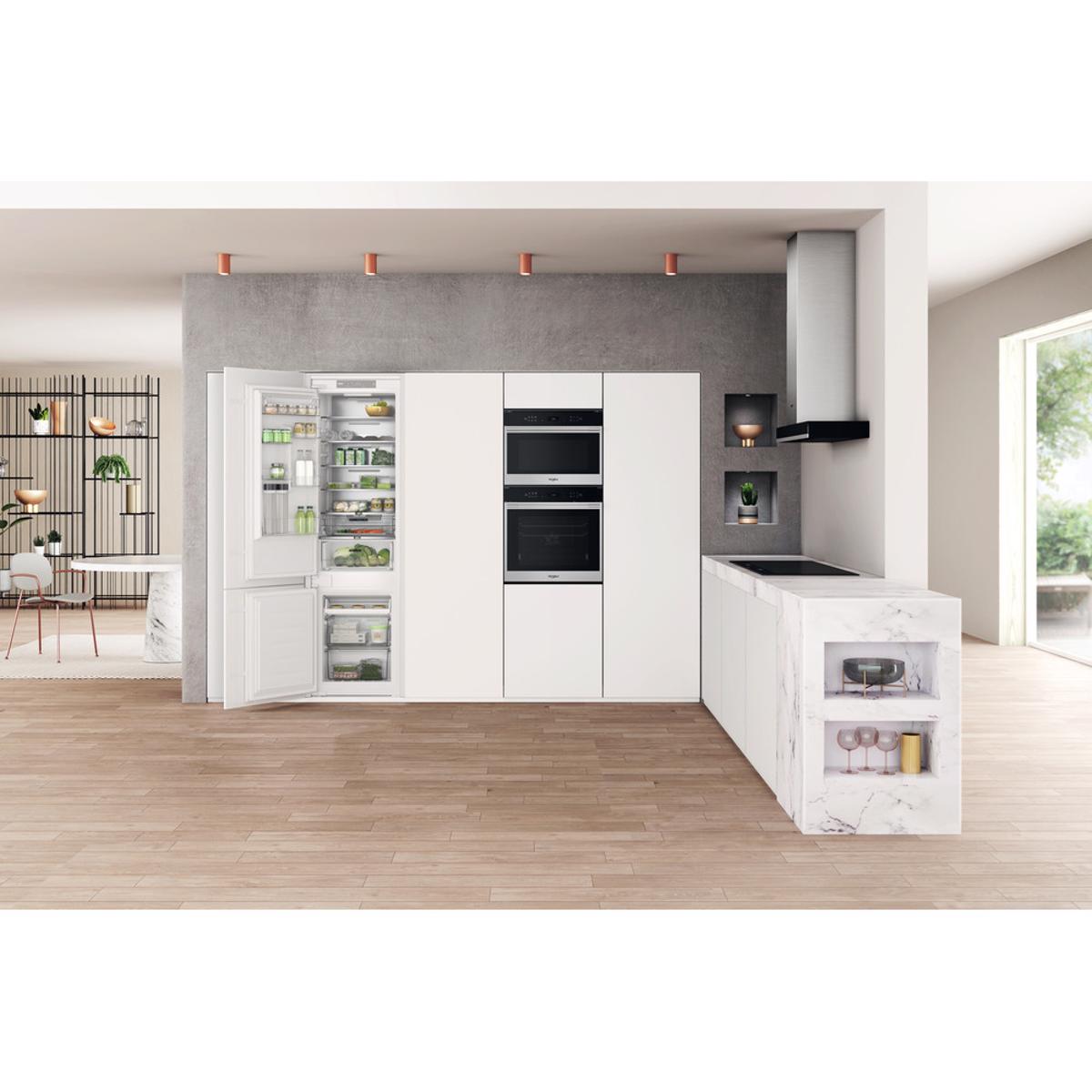 Frigorífico Combinado Encastrável Whirlpool WHC20 T352 No Frost e Sensores 6º Sentido e de 193,5 cm - Branco Branco-4
