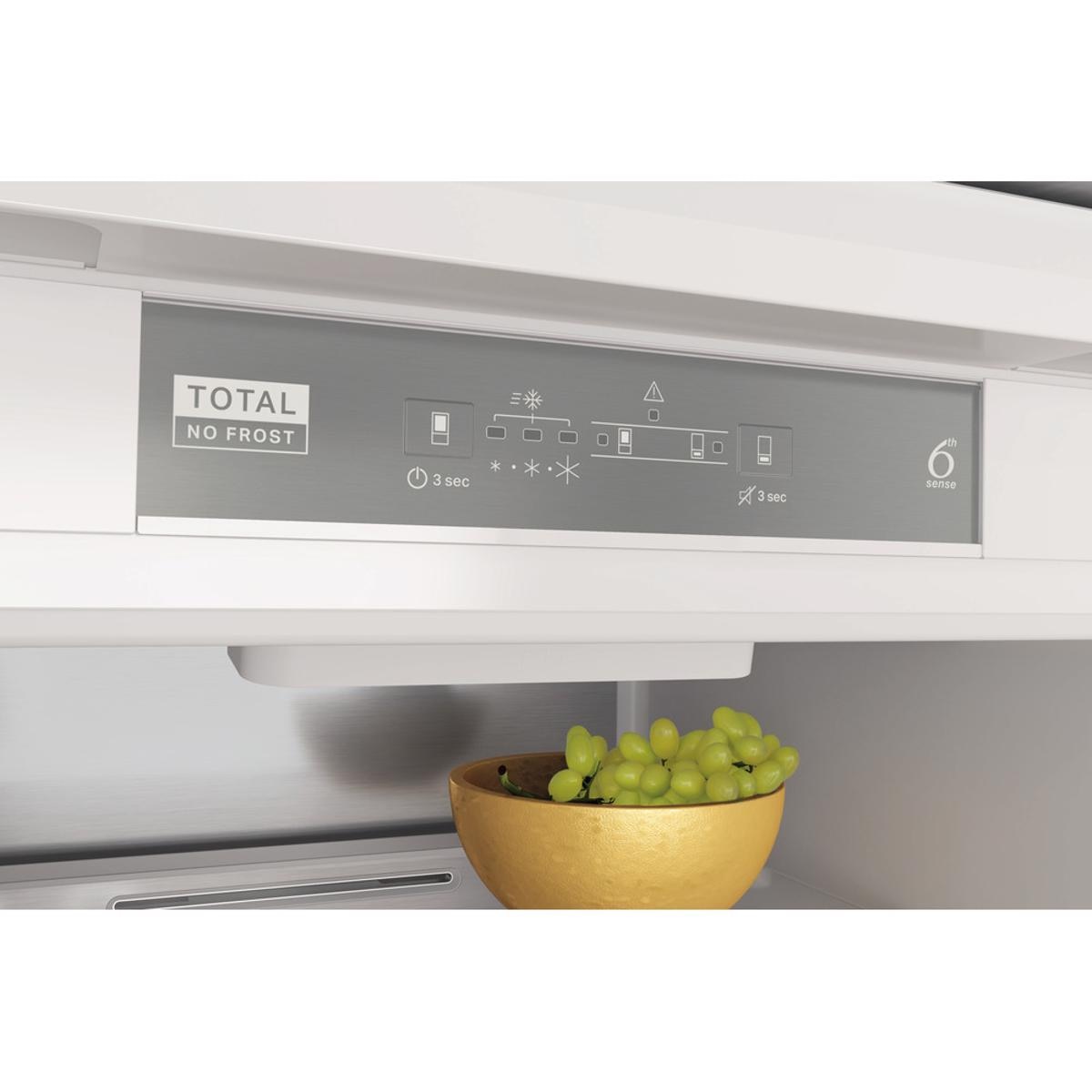 Frigorífico Combinado Encastrável Whirlpool WHC20 T352 No Frost e Sensores 6º Sentido e de 193,5 cm - Branco Branco-7