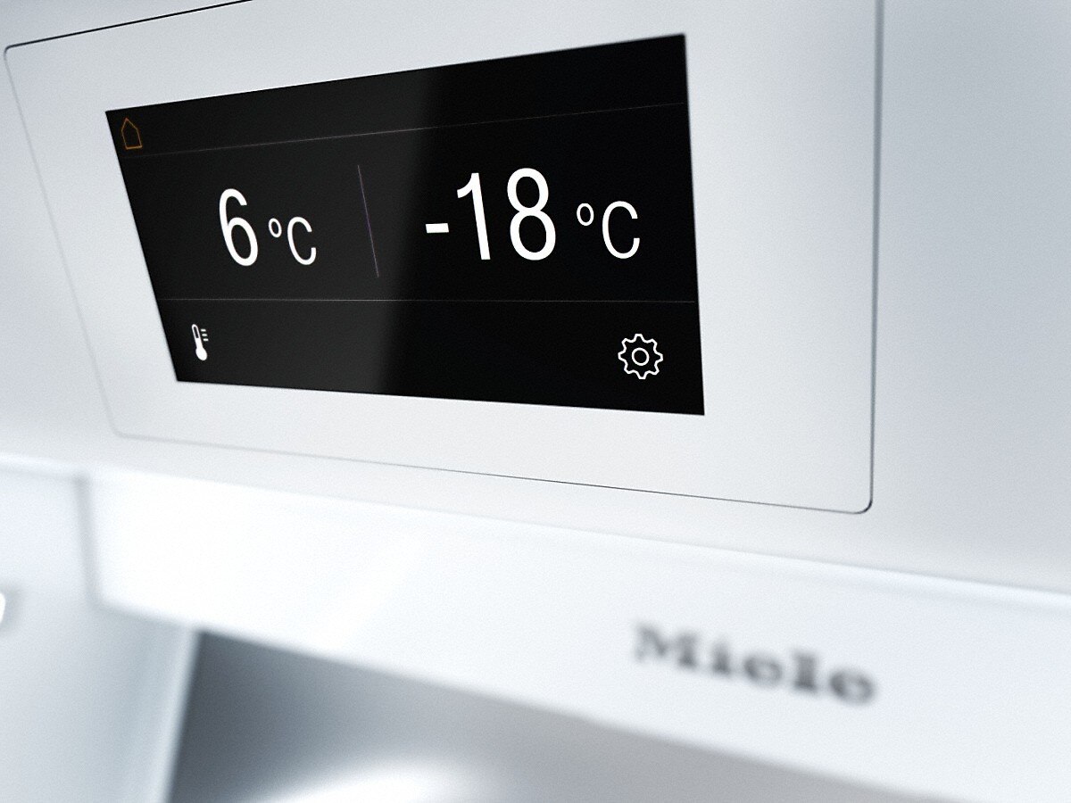 Frigorífico de 1 Porta Encastrável Miele K 2802 VI MasterCool, DynaCool, SoftClose e Push2open e de 212,7 cm - Branco Branco-4