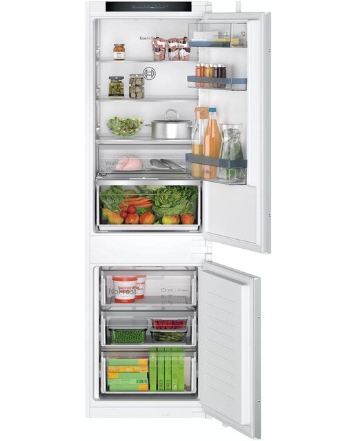 Frigorífico Combinado Encastrável Bosch Série 4 KIN86VSE0 VitaFresh XXL e No Frost e de 177,2 cm - Branco Branco-1
