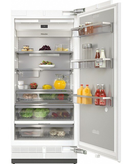 Frigorífico de 1 Porta Encastrável Miele K 2902 VI Push2open, MasterCool, MasterFresh, DynaCool e SoftClose e de 212,7 cm - Branco Branco-1