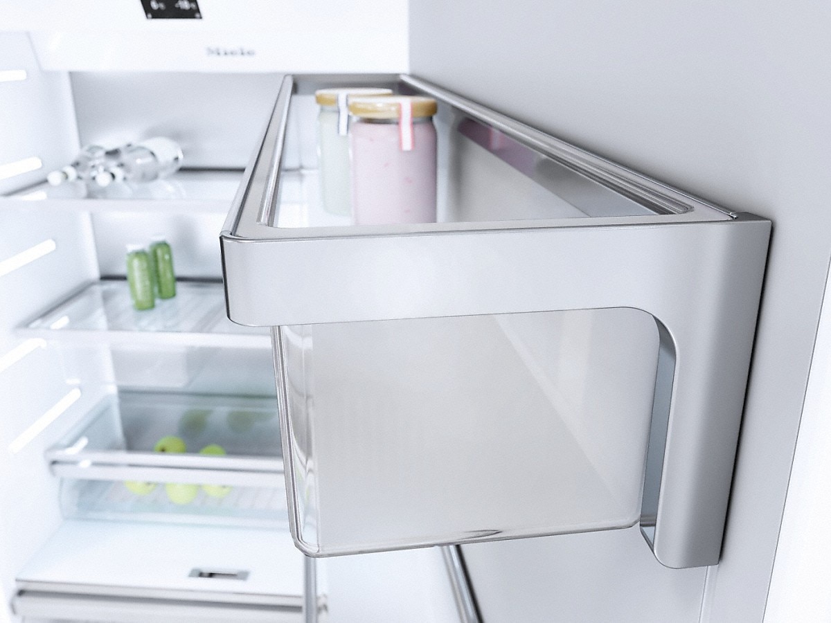 Frigorífico de 1 Porta Encastrável Miele K 2902 VI Push2open, MasterCool, MasterFresh, DynaCool e SoftClose e de 212,7 cm - Branco Branco-3