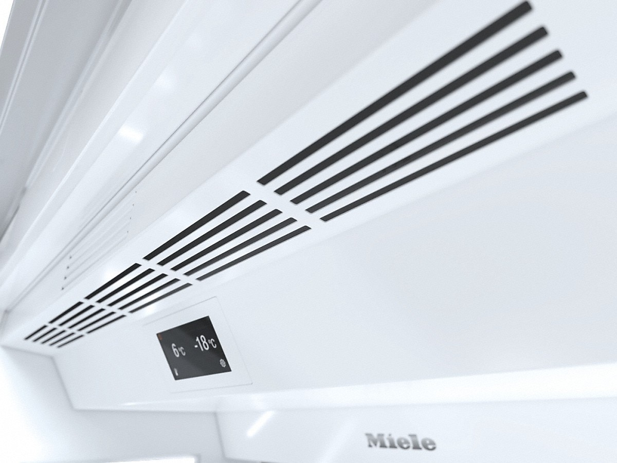 Frigorífico de 1 Porta Encastrável Miele K 2902 VI Push2open, MasterCool, MasterFresh, DynaCool e SoftClose e de 212,7 cm - Branco Branco-7