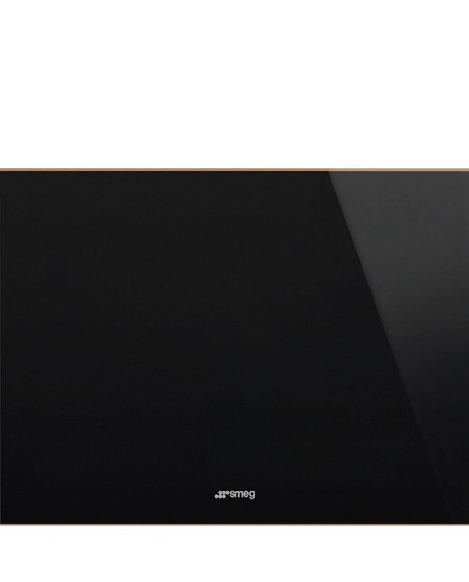 Imagem 0 de Garrafeira Encastrável Smeg Dolce Stil Novo CVI621NR3 Dobradiças à Direita e Capacidade para 21 Garrafas Standard e de 45,7 cm - Preto e Perfis Cobre