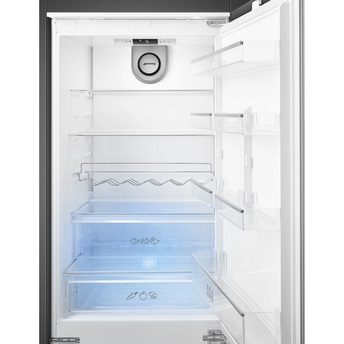 Frigorífico Combinado Encastrável Smeg Universal C475VE Ventilado com Dobradiças à Direita de 194 cm - Branco Branco-4