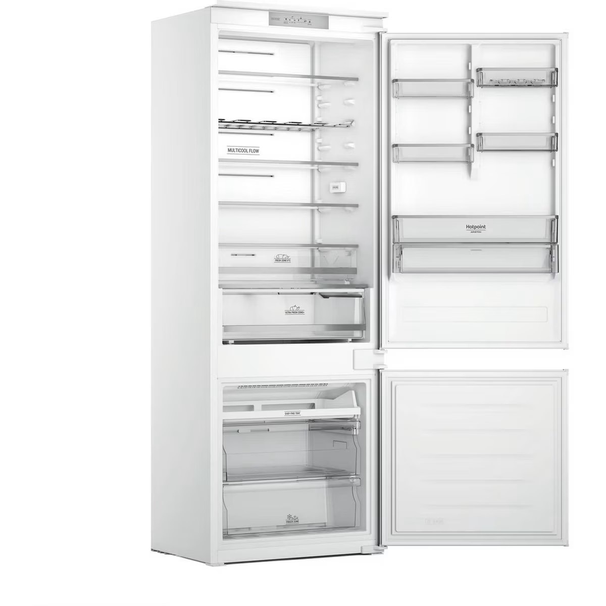Frigorífico Combinado Encastrável Hotpoint HA SP70 T121 No Frost e de 193,5 cm - Branco Branco-2