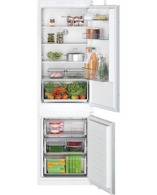Frigorífico Combinado Encastrável Bosch Serie 2 KIN86NSE0 NoFrost e de 177,2 cm - Branco Branco-1