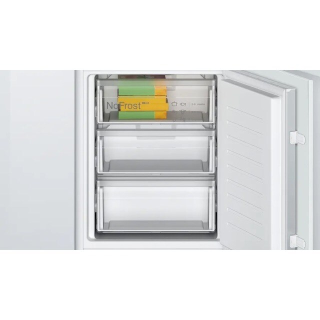 Frigorífico Combinado Encastrável Bosch Serie 2 KIN86NSE0 NoFrost e de 177,2 cm - Branco Branco-4