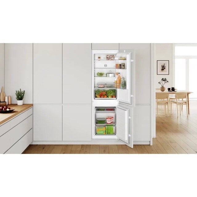 Frigorífico Combinado Encastrável Miele Serie 2 KIV86NSE0 Low Frost de 177,2 cm - Branco Branco-6