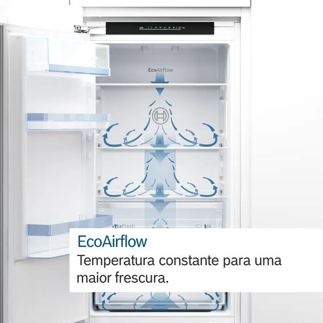 Frigorífico Combinado Encastrável Miele Serie 2 KIV86NSE0 Low Frost de 177,2 cm - Branco Branco-7