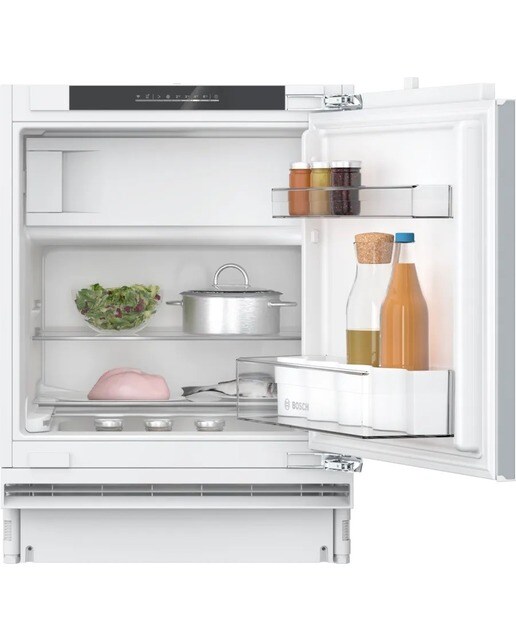 Frigorífico de 1 Porta Encastrável Bosch Serie 4 KUL22VFD0 Sob Bancada e de 82 cm - Branco Branco-1