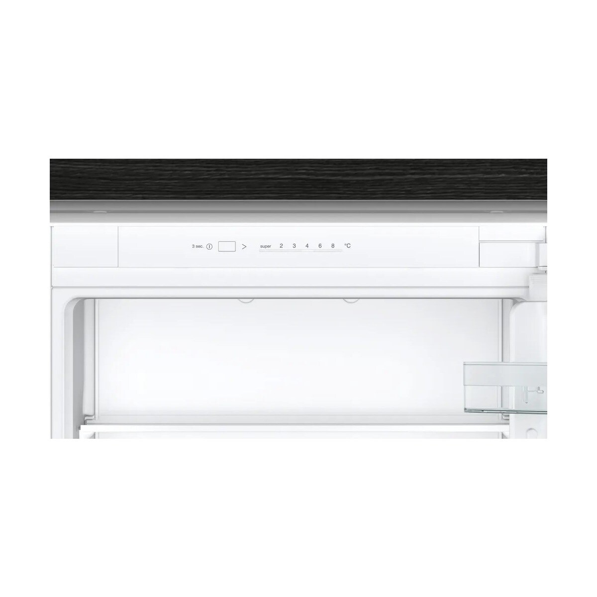 Frigorífico Combinado Encastrável Siemens iQ100 KI86V5SE0 Fecho Softclose e de 177,2 cm - Branco Branco-3