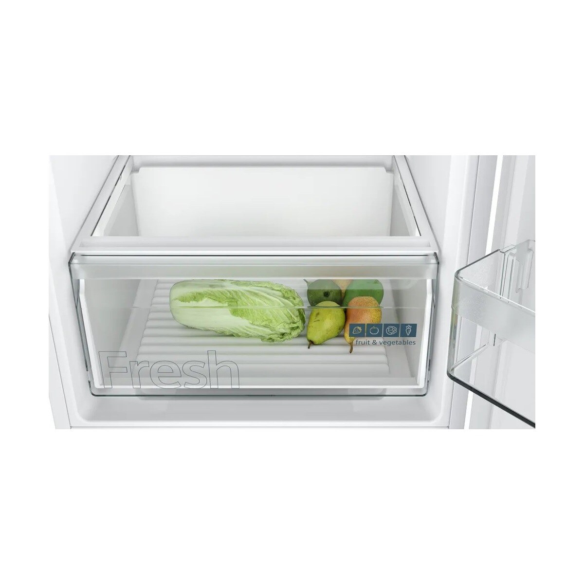 Frigorífico Combinado Encastrável Siemens iQ100 KI86V5SE0 Fecho Softclose e de 177,2 cm - Branco Branco-5