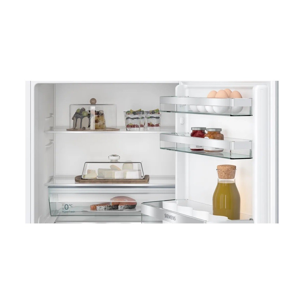 Frigorífico de 1 Porta Encastrável Siemens iQ500 KU21RADE0 Fecho SoftClose e Home Connect e de 82 cm - Branco Branco-4