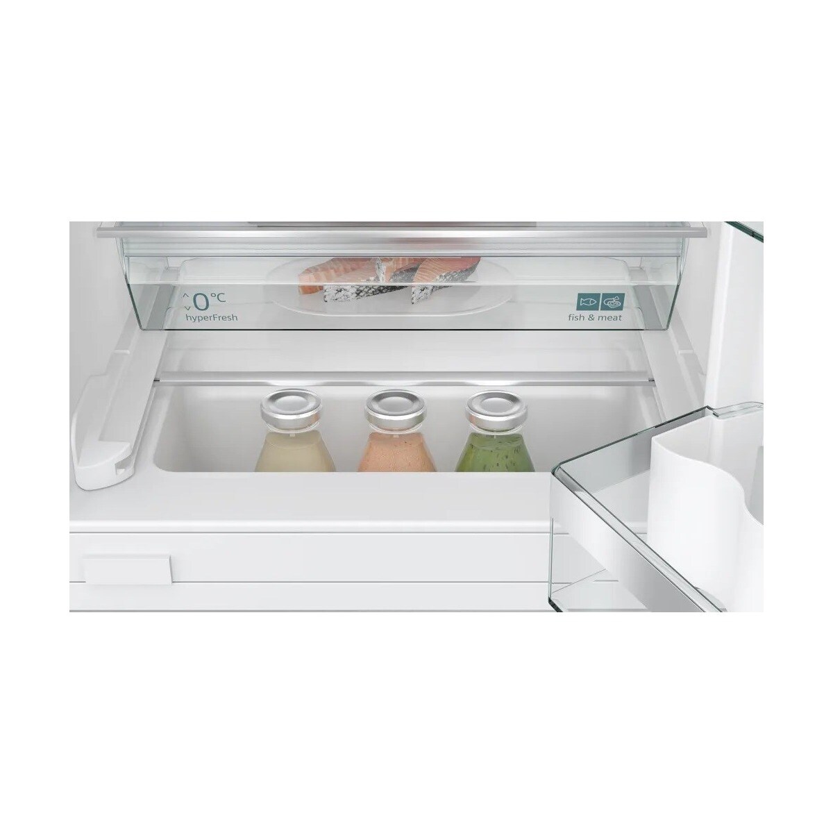 Frigorífico de 1 Porta Encastrável Siemens iQ500 KU21RADE0 Fecho SoftClose e Home Connect e de 82 cm - Branco Branco-5