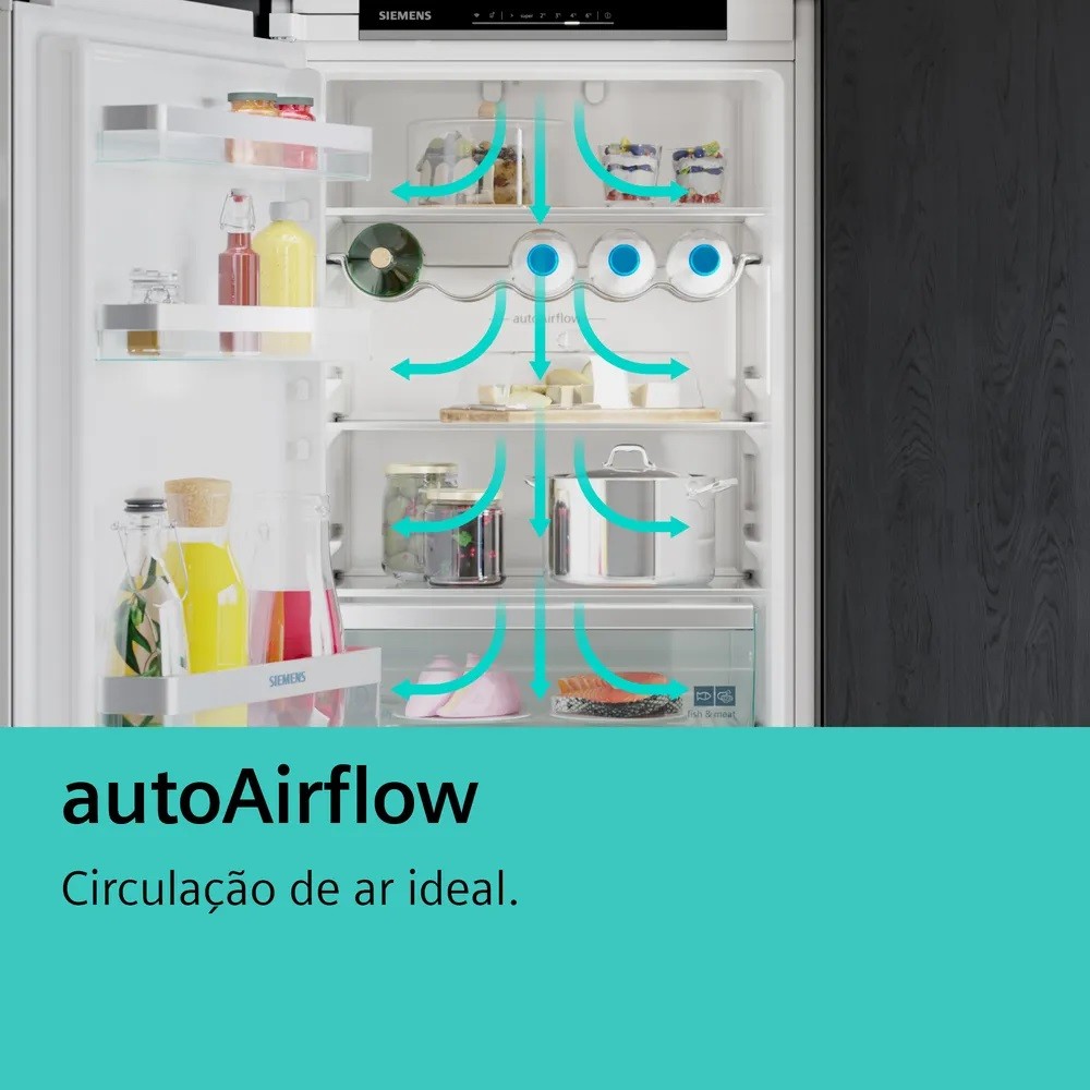 Frigorífico de 1 Porta Encastrável Siemens iQ500 KU21RADE0 Fecho SoftClose e Home Connect e de 82 cm - Branco Branco-8