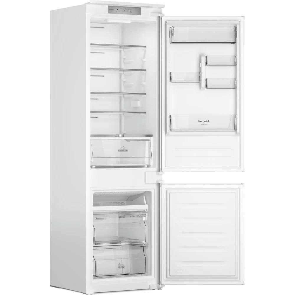 Frigorífico Combinado Encastrável Hotpoint HAC18 T312 Active Fresh, Multicool Flow e de 177 cm - Branco Branco-2