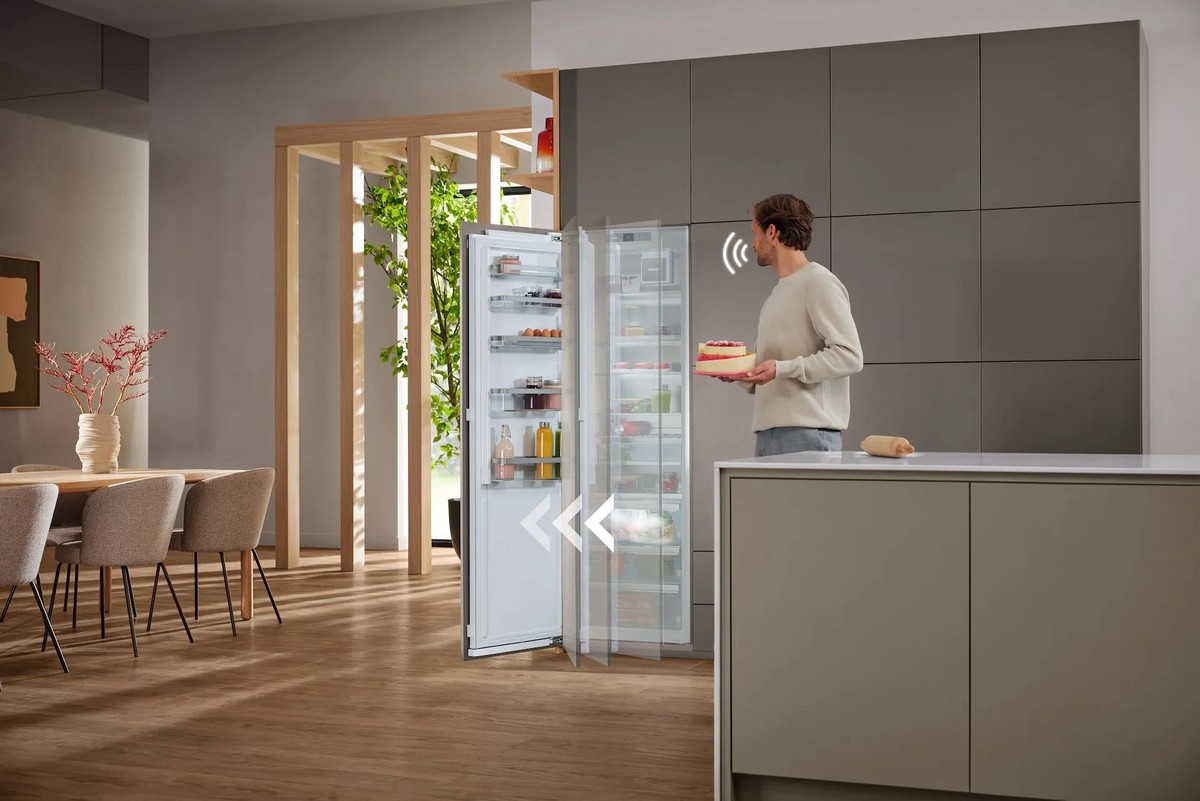 Frigorífico de 1 Porta Encastrável Miele K 7797 C R ACTI ActiveDoor, PerfectFresh Active e FlexiLight 2.0 e de 177 cm - Branco Branco-3