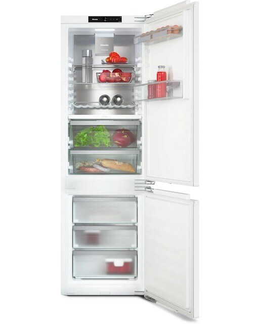 Imagem 0 de Frigorífico Combinado Encastrável Miele KFN 7744 C 125 Gala Ed NoFrost, PerfectFresh Pro e Iluminação LED e de 177 cm - Branco