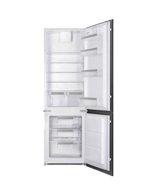 Frigorífico Combinado Encastrável Smeg Universal C81721E Ventilado e de 177,2 cm - Branco Branco-1