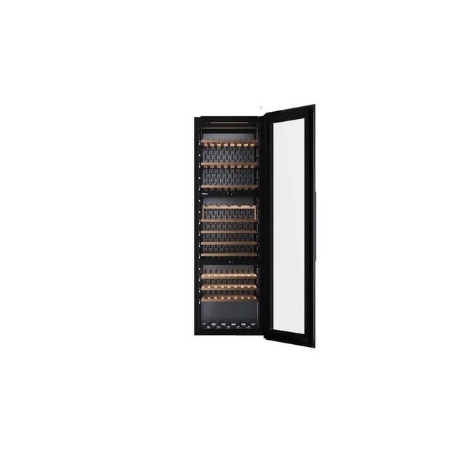Garrafeira Encastrável Teka RVI 30097 para 93 Garrafas Standard - Vidro Preto Preto-2
