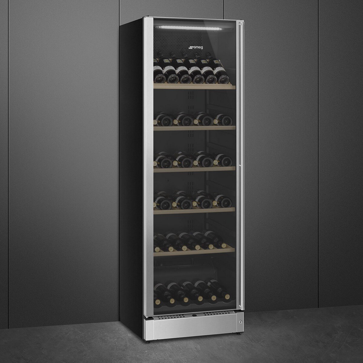 Garrafeira Smeg Classica SCV115GS e para 197 Garrafas Standard - Inox Inox-2