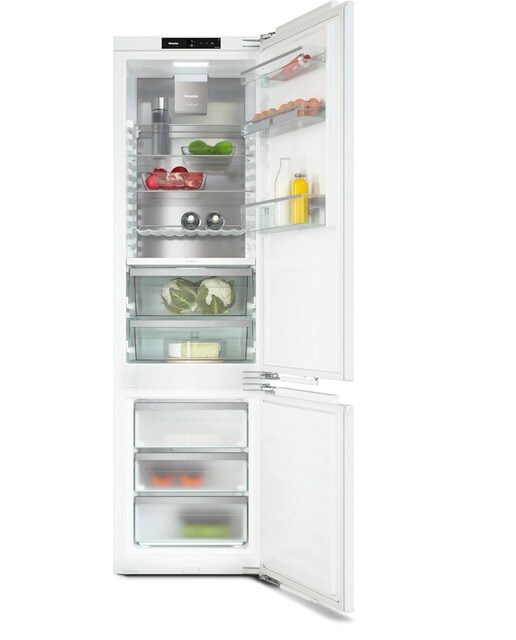 Frigorífico Combinado Encastrável Miele KFN 7844 C com PerfectFresh Pro e NoFrost e de 194 cm - Branco Branco-1