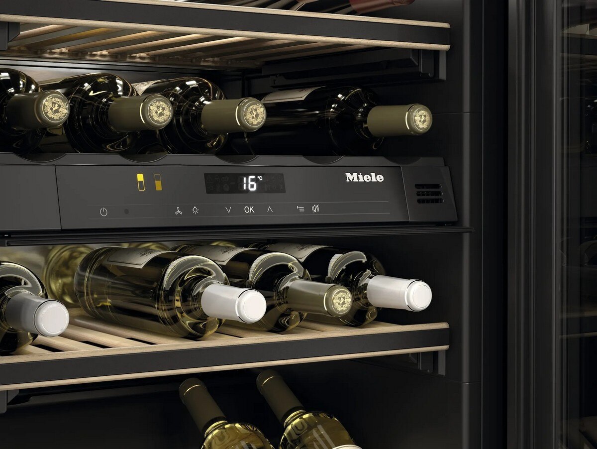 Garrafeira Encastrável Miele KWT 6422 iG-1 para 33 Garrafas Standard Bege-3