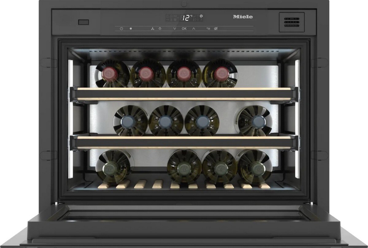 Garrafeira Encastrável Miele KWT 7112 iG para 18 Garrafas Standard - Bege Bege-2