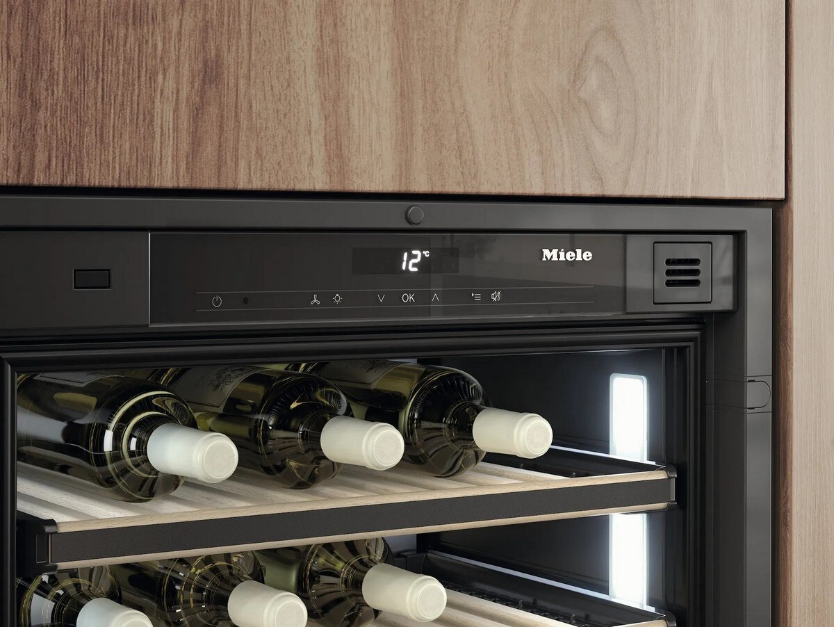 Garrafeira Encastrável Miele KWT 7112 iG para 18 Garrafas Standard - Bege Bege-3