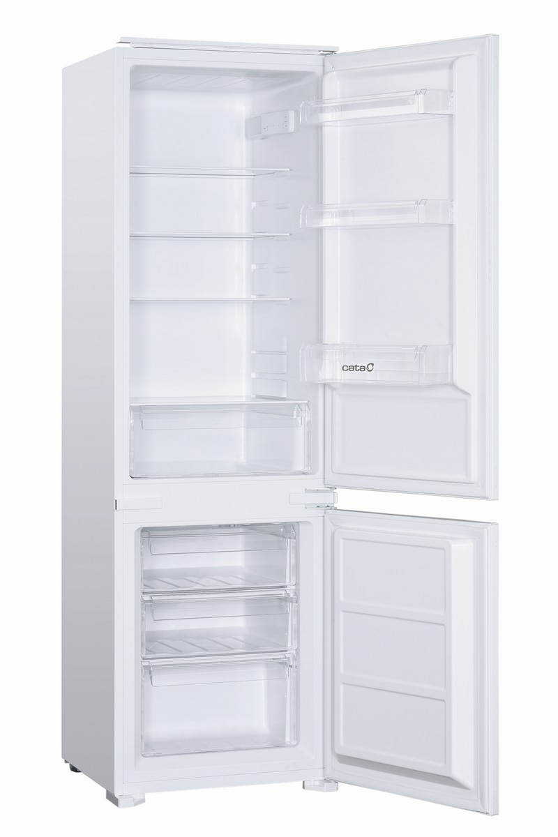 Frigorífico Combinado Encastrável Cata CI-54177 ST Metal + Super Congelação - Branco Branco-1