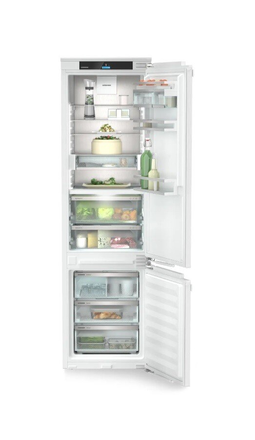 Frigorífico Combinado Encastrável ICBNci 5663 Prime, Bio Fresh, No Frost de 195 cm Branco-1