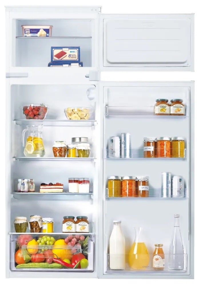 Frigorífico de 2 Portas Encastrável Candy CTM516EW  - E Estático e de 157,5 cm - Branco Branco-1
