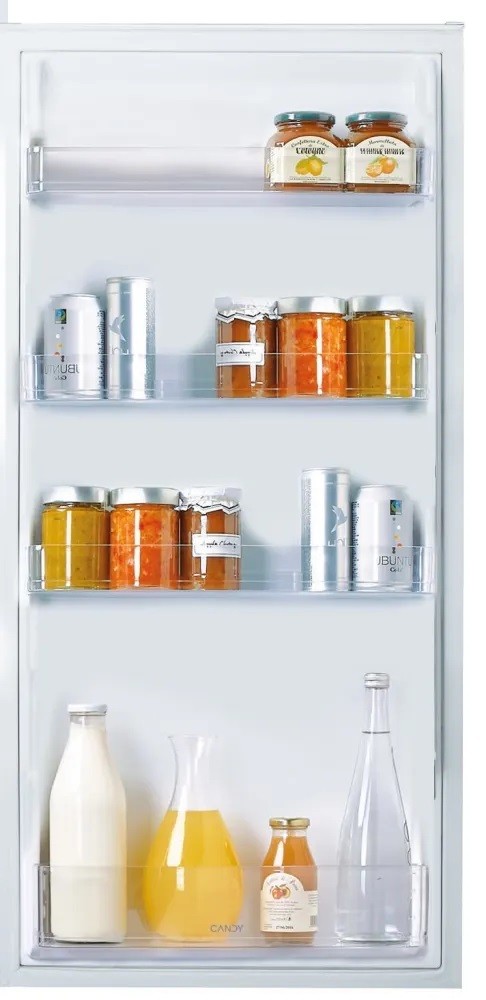 Frigorífico de 2 Portas Encastrável Candy CTM516EW  - E Estático e de 157,5 cm - Branco Branco-2