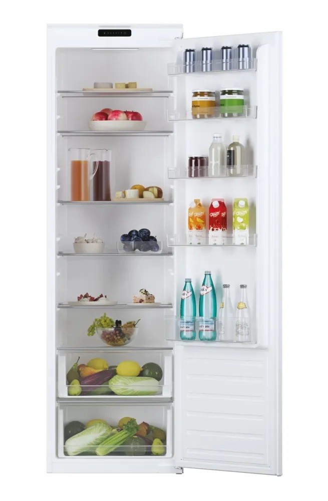 Frigorífico de 1 Porta Encastrável Candy CMS518EW Estático, de 176,9 cm - Branco Branco-1