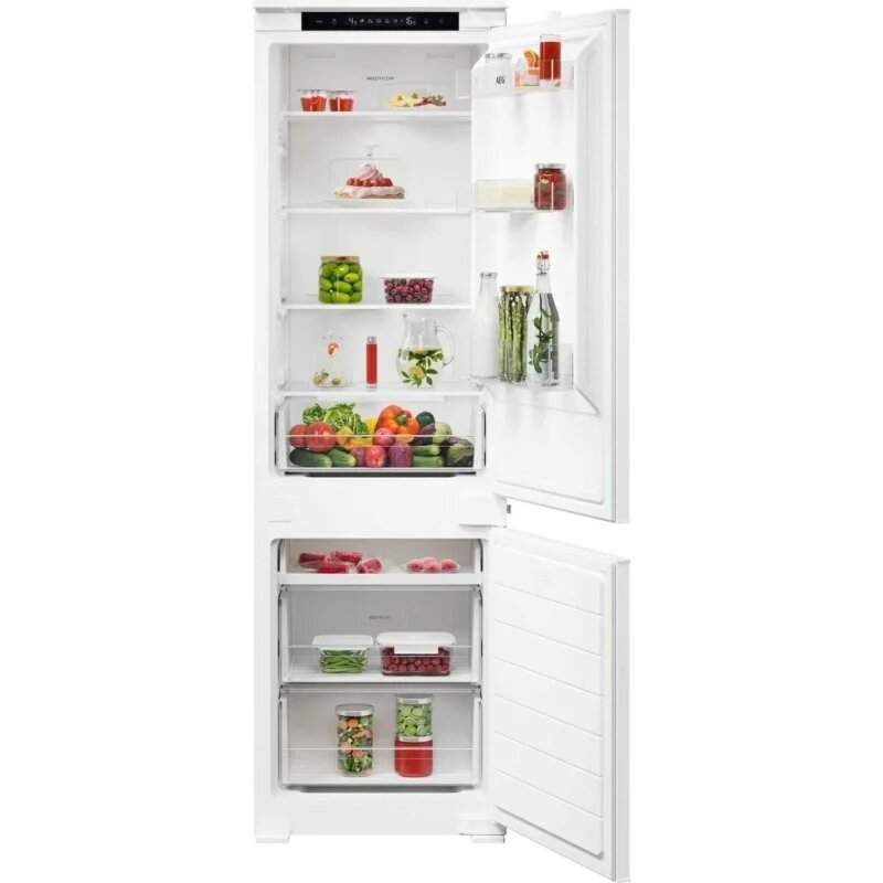Imagem 0 de Frigorífico Combinado Encastrável AEG Série 3000 TC3NS181ES TwinTech Total No Frost de 176,5 cm - Branco