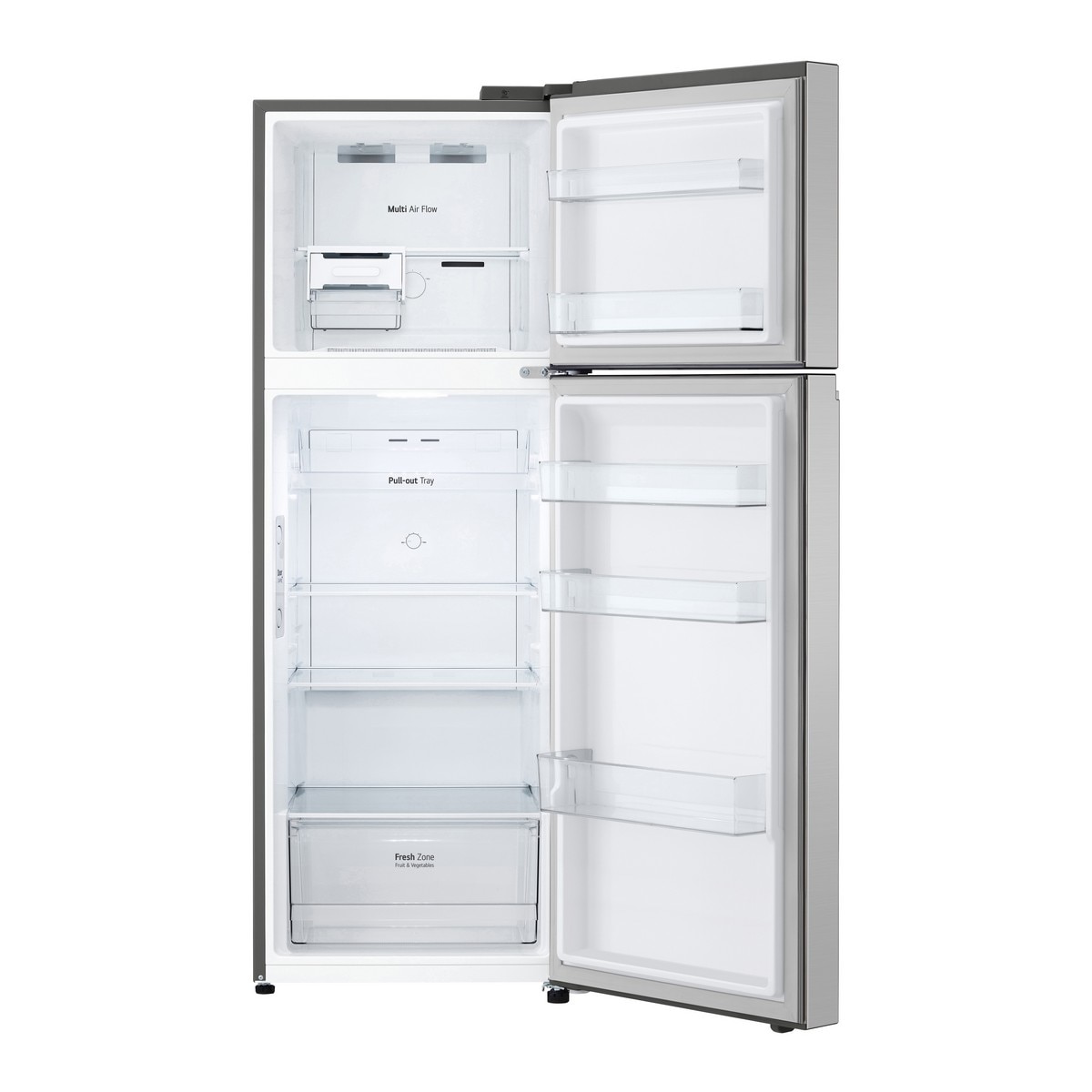 Frigorífico de 2 Portas LG GTBV38PZGKD No Frost, Door Cooling+™ e Multi-Air Flow™ de 312 Litros - Shiny Steel Silver-4