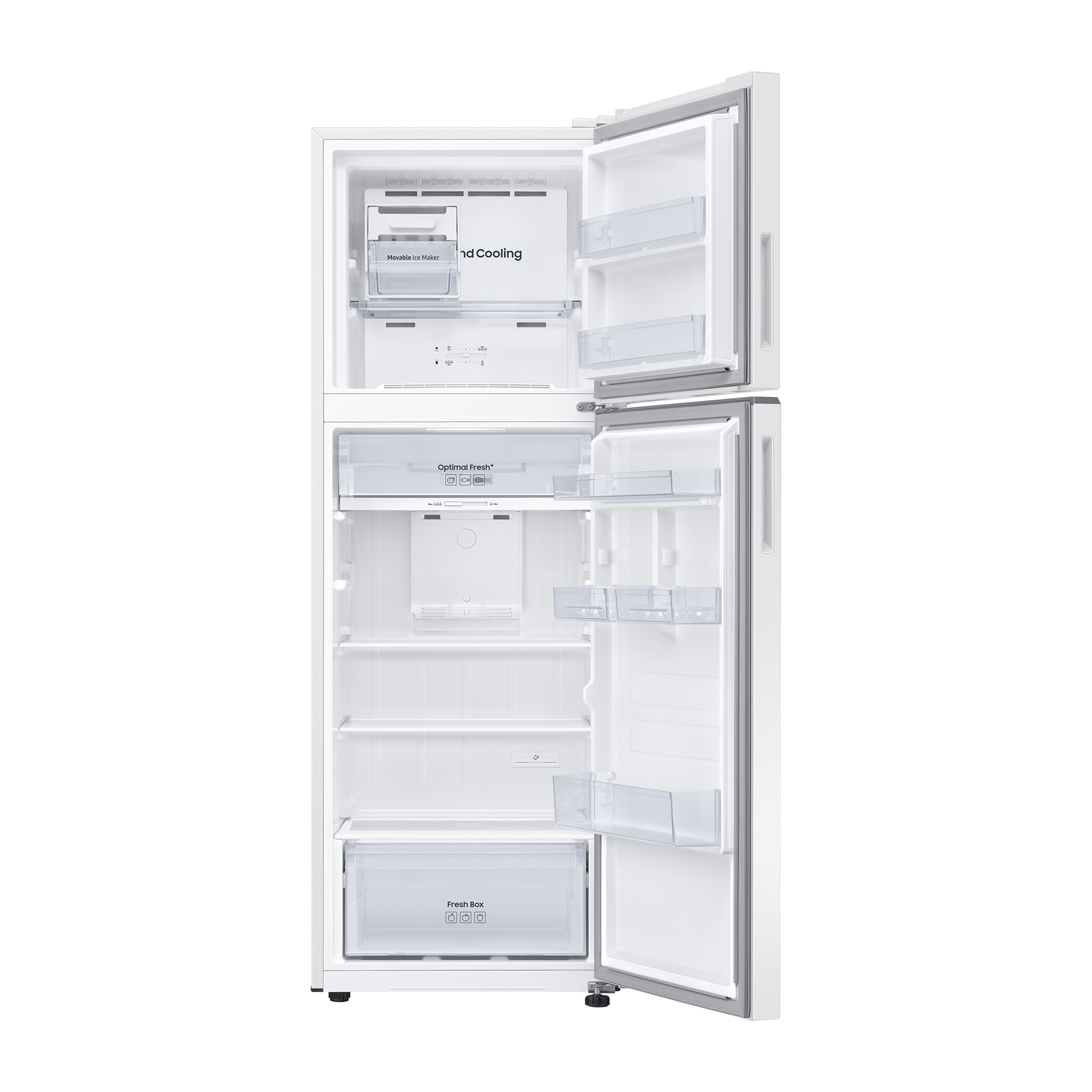Frigorífico de 2 Portas Samsung RT31CG5624WWES MonoCooling de 171,5 cm - Branco Branco-5