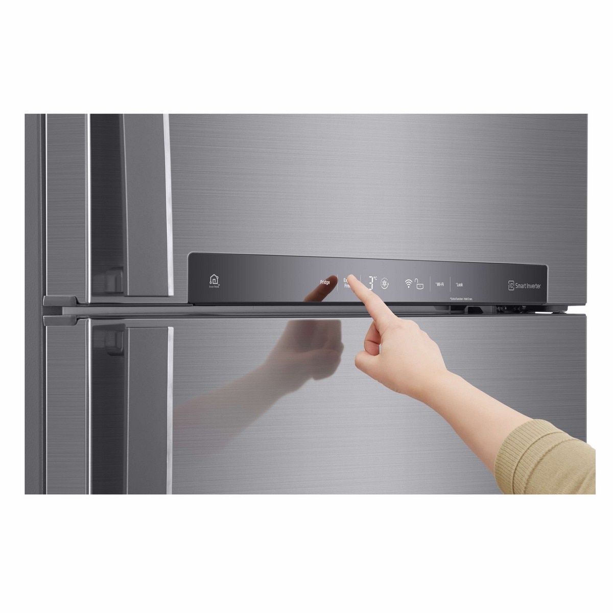 Frigorífico de 2 Portas LG GTF744PZPED No Frost, Door Cooling? e Multi-Air Flow? e de 180 cm - Shiny Steel 4