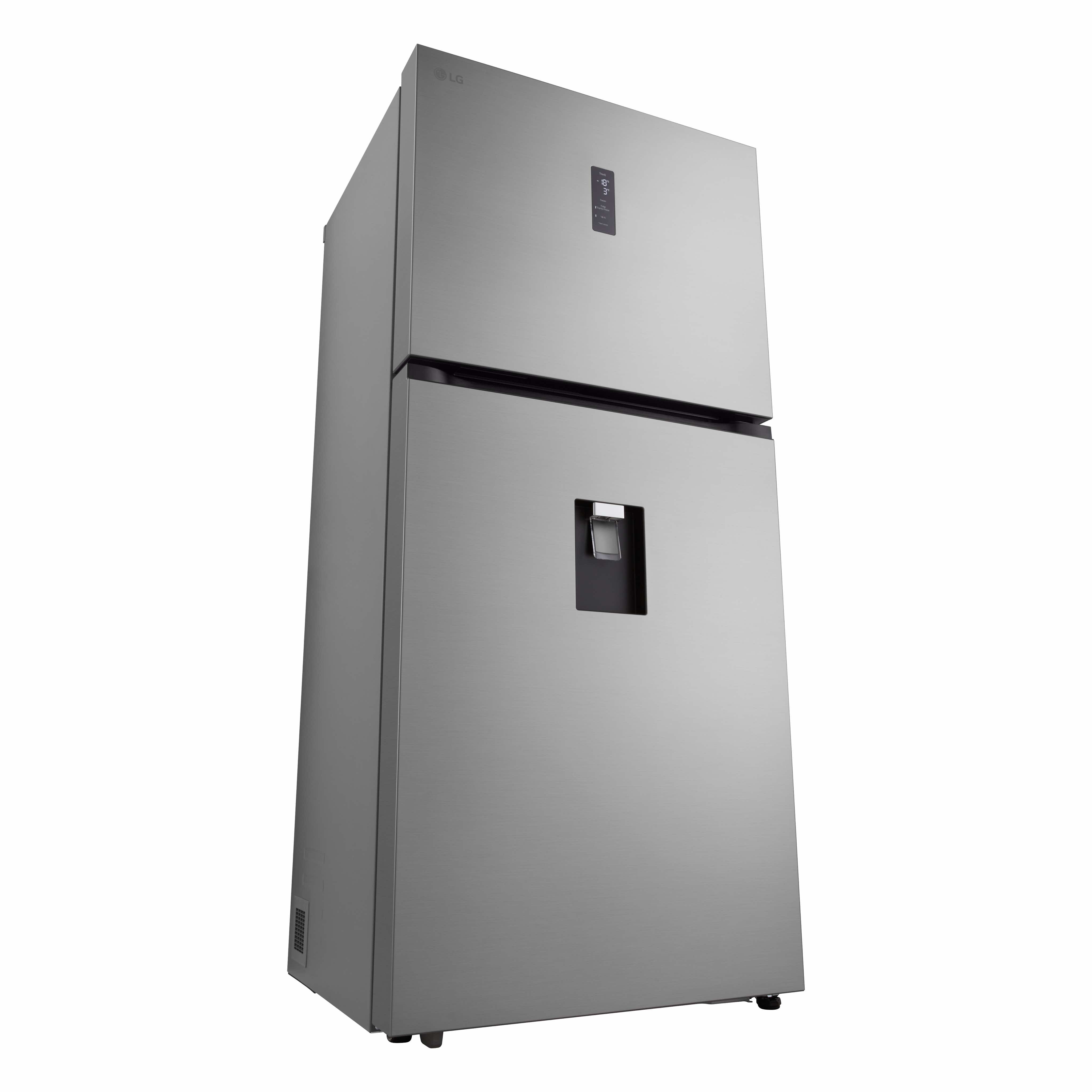 Frigorífico de 2 Portas LG GTFV61PYBQD Linear Cooling, Multi Air Flow, Smart Inverter de 186 cm e 609L - Prime Silver Silver-2