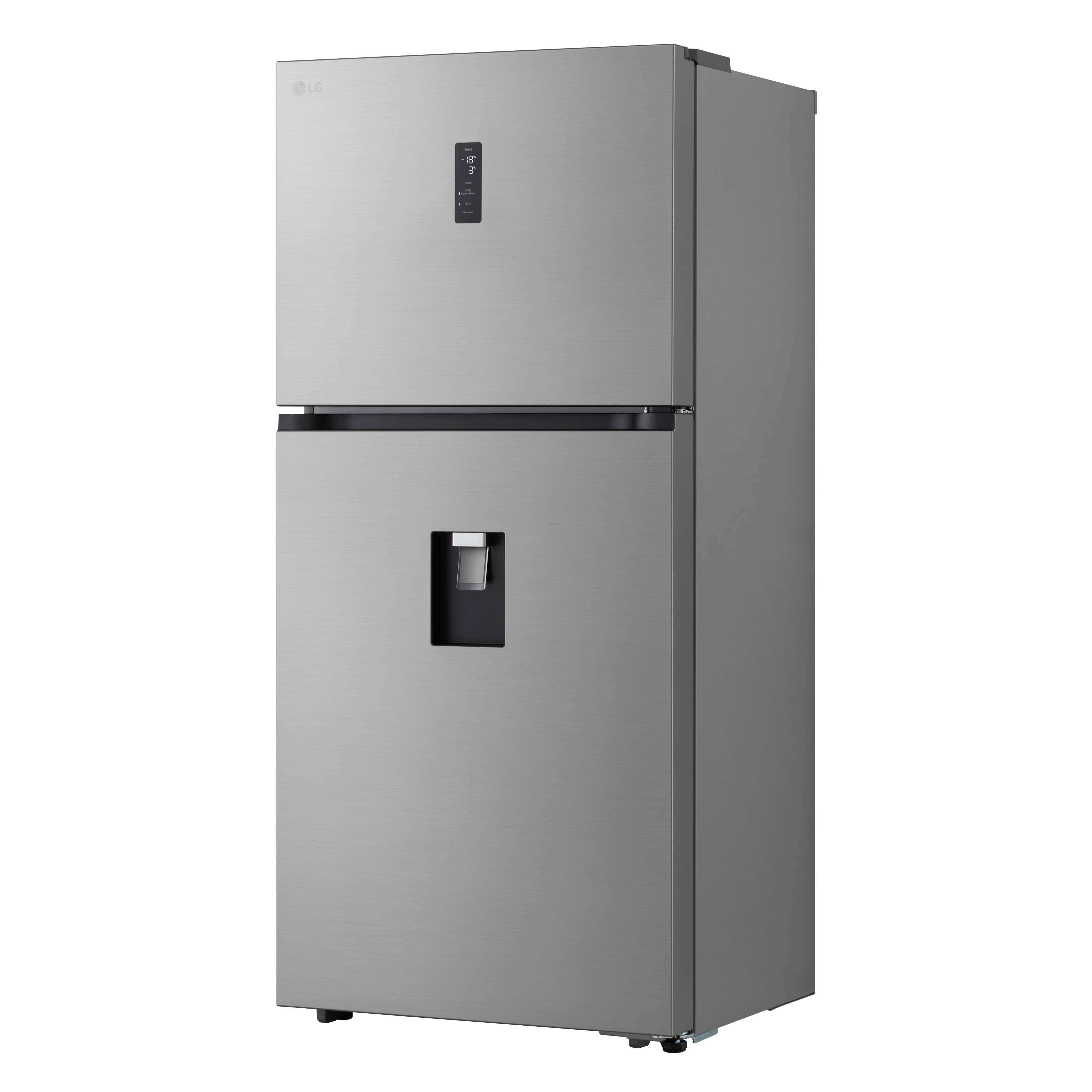 Frigorífico de 2 Portas LG GTFV61PYBQD Linear Cooling, Multi Air Flow, Smart Inverter de 186 cm e 609L - Prime Silver Silver-5