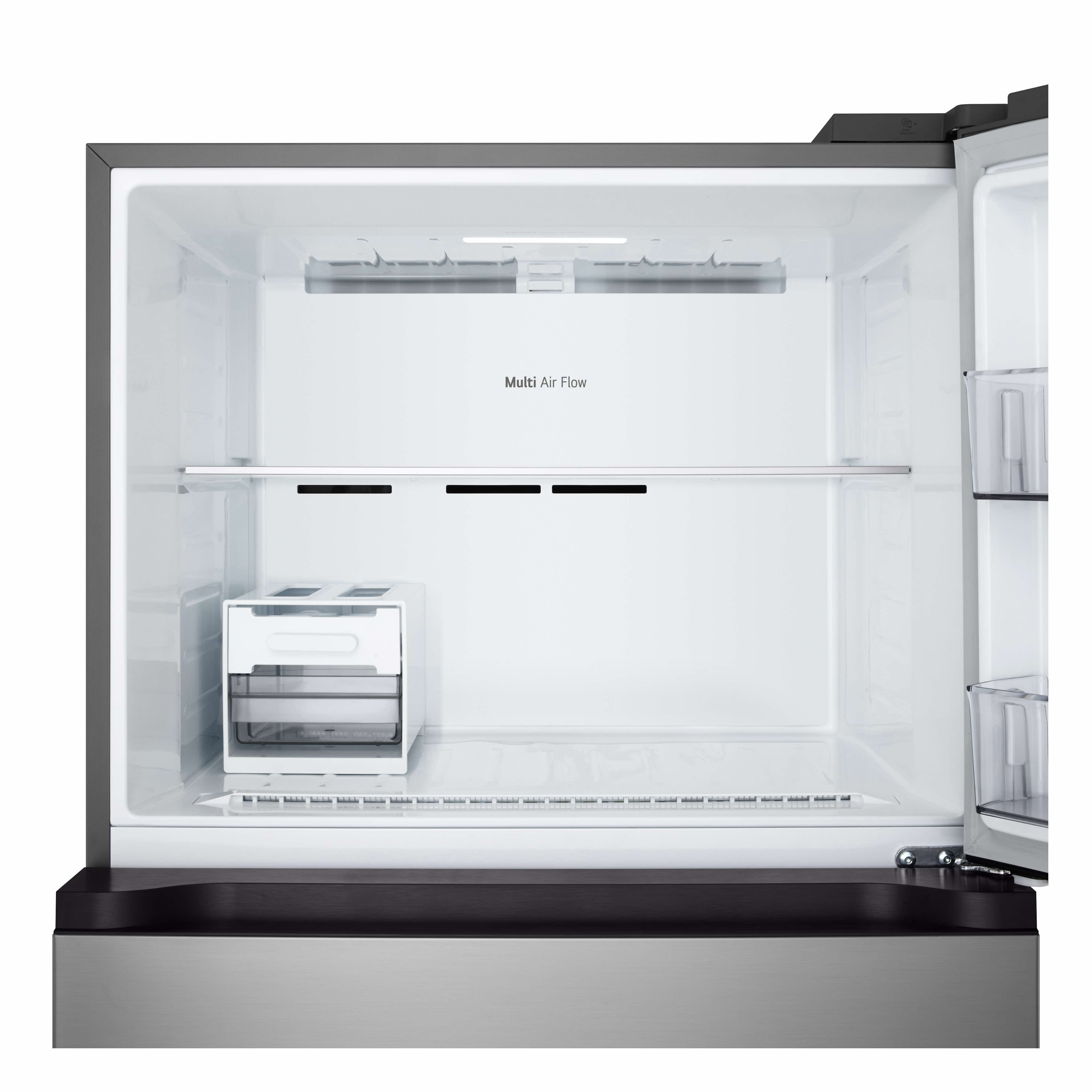 Frigorífico de 2 Portas LG GTFV61PYBQD Linear Cooling, Multi Air Flow, Smart Inverter de 186 cm e 609L - Prime Silver Silver-12