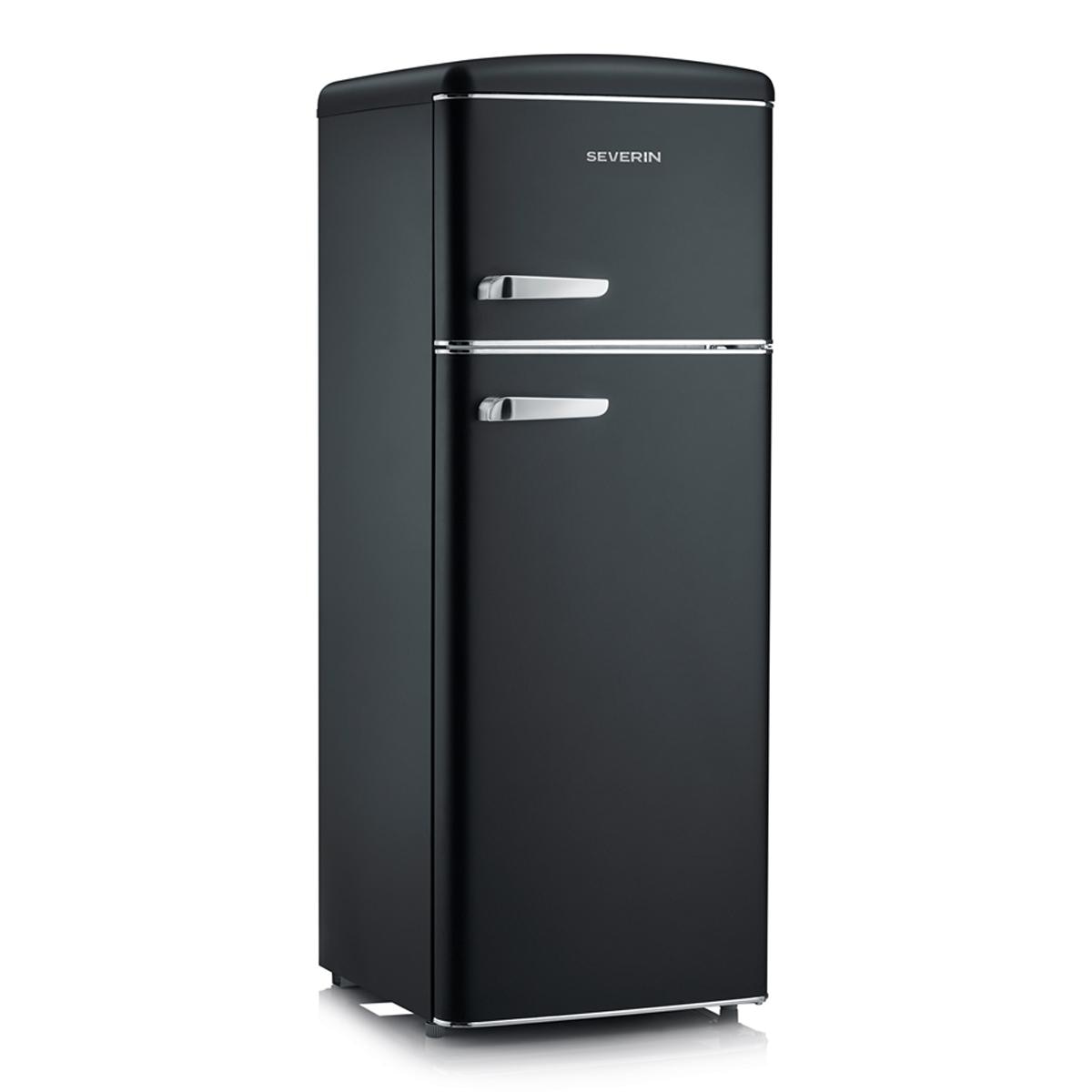 Imagem 0 de Frigorífico 2 Portas Severin Retro RKG8949 de 146 cm - Preto